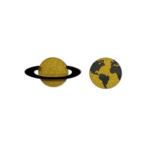 Celestial Stud Earrings Planets 20-1001 