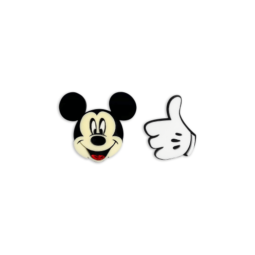 Mickey Earrings Mickey & Thumbs up 10-1046 