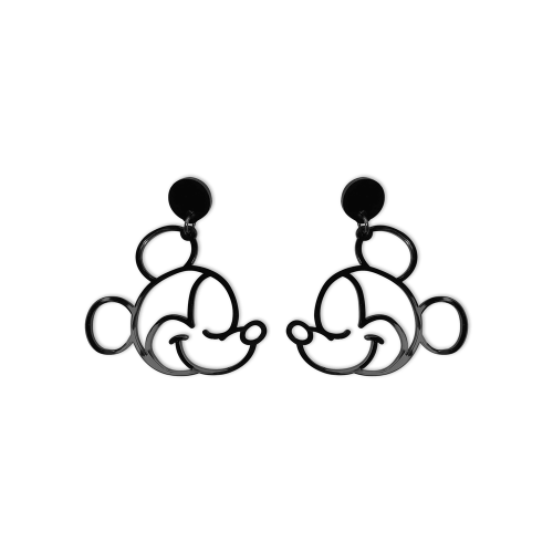 Mickey Earrings Mickey Outline 10-1047 