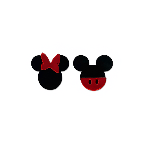 Mickey Earrings Mickey & Minnie 10-1048 
