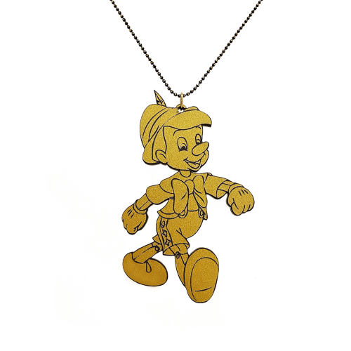 Fairytales Necklace Pinocchio Gold 30-1041 