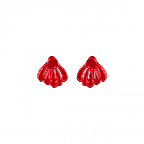 Ariel Stud Earrings Seashell 20-1007 