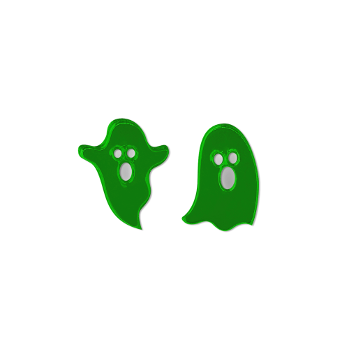 Playful Stud Earrings Ghosts 20-1008 