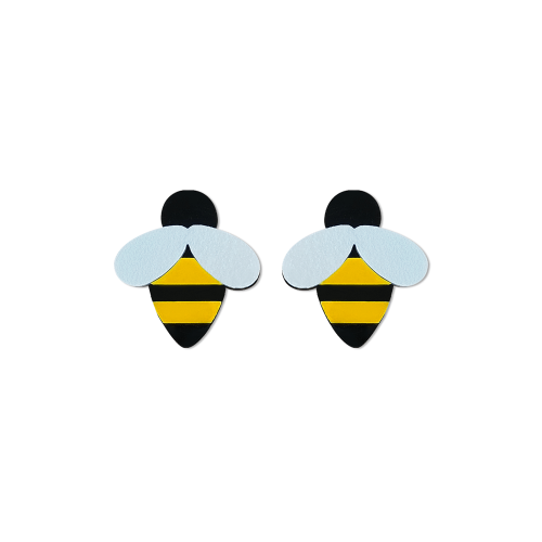 The Garden Stud Earrings Bees 20-1017 
