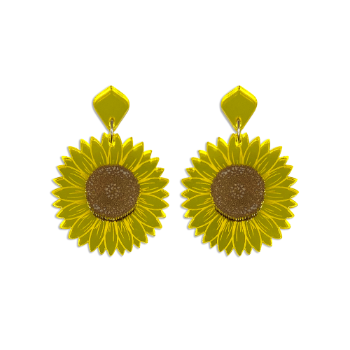 The Garden Earrings Sunflowers 10-1083 
