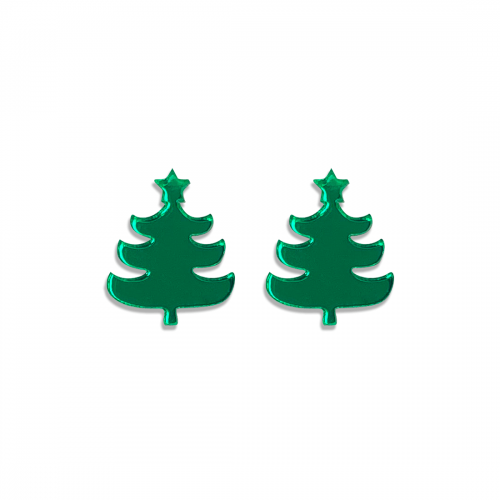 Christmas Καρφωτά Σκουλαρίκια Δέντρο 20-1026 