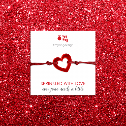 Sprinkle Love Bracelet Heart 40-1016 