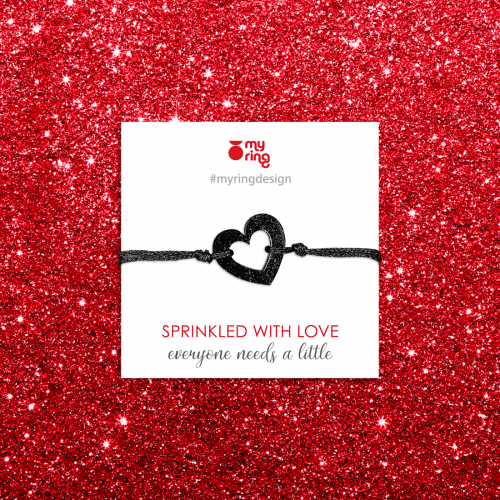 Sprinkle Love Βραχιόλι Καρδιά 40-1016 