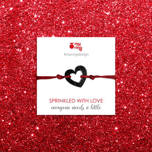 Sprinkle Love Βραχιόλι Καρδιά 40-1016 