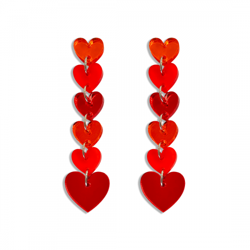 Sprinkle Love Earrings Sweet Little Hearts 10-1107 